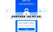 微信聊天加密嘛（微信 聊天 加密）