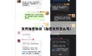 文件加密协议（加密文件怎么写）