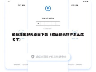蝙蝠加密聊天桌面下载（蝙蝠聊天软件怎么改名字）