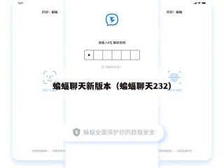 蝙蝠聊天新版本（蝙蝠聊天232）