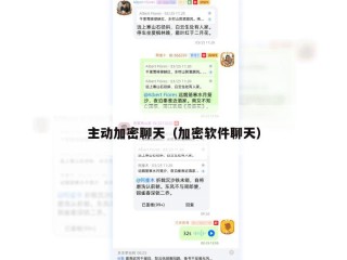 主动加密聊天（加密软件聊天）