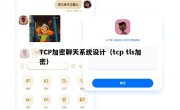 TCP加密聊天系统设计（tcp tls加密）