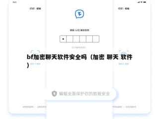 bf加密聊天软件安全吗（加密 聊天 软件）