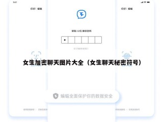 女生加密聊天图片大全（女生聊天秘密符号）