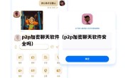 p2p加密聊天软件（p2p加密聊天软件安全吗）
