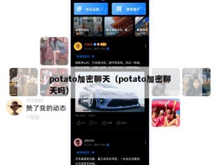 potato加密聊天（potato加密聊天吗）