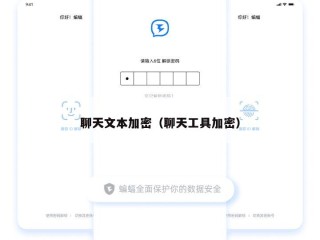 聊天文本加密（聊天工具加密）