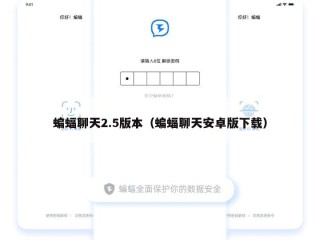 蝙蝠聊天2.5版本（蝙蝠聊天安卓版下载）
