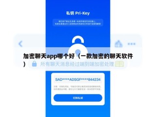 加密聊天app哪个好（一款加密的聊天软件）