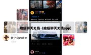 蝙蝠聊天无线（蝙蝠聊天无线app）