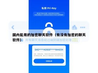国内能用的加密聊天软件（有没有加密的聊天软件）