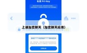 上课加密聊天（加密聊天应用）