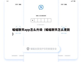 蝙蝠聊天app怎么升级（蝙蝠聊天怎么更新）