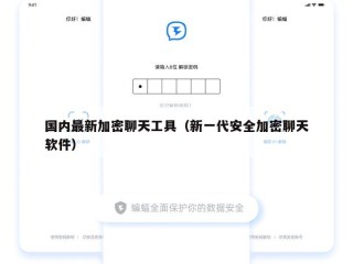 国内最新加密聊天工具（新一代安全加密聊天软件）